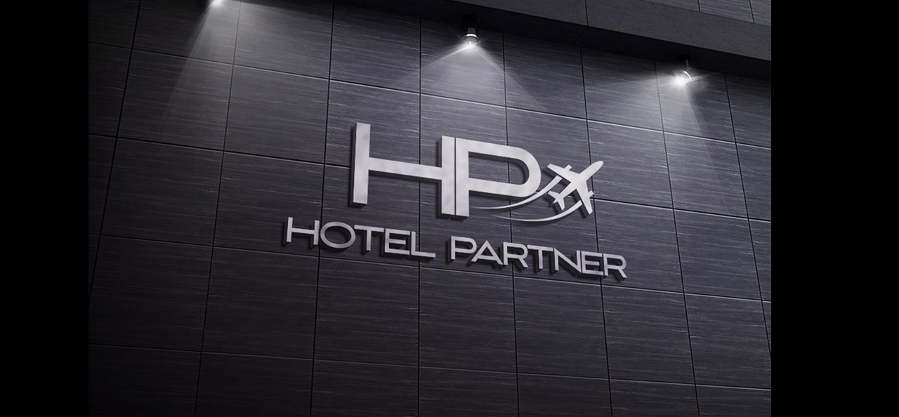 HotelPartners.co | Hotel Partners | Wall Logo